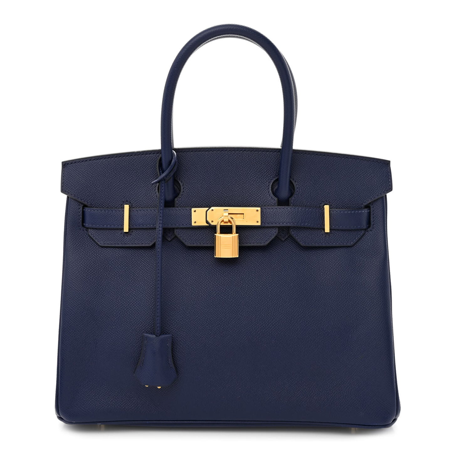 Epsom Birkin 30 Bleu Saphir