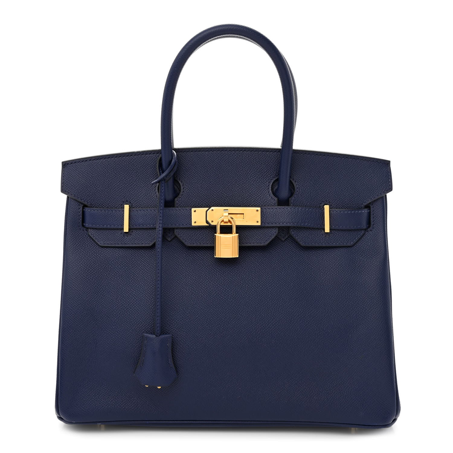 Hermes Epsom Birkin 30 Bleu Saphir 1 of 14