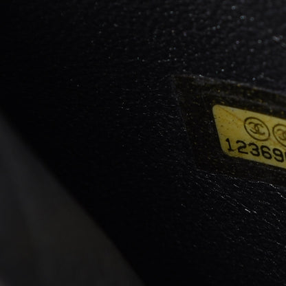 Chanel Distressed Lambskin Lady Braid Flap Black 7 of 8