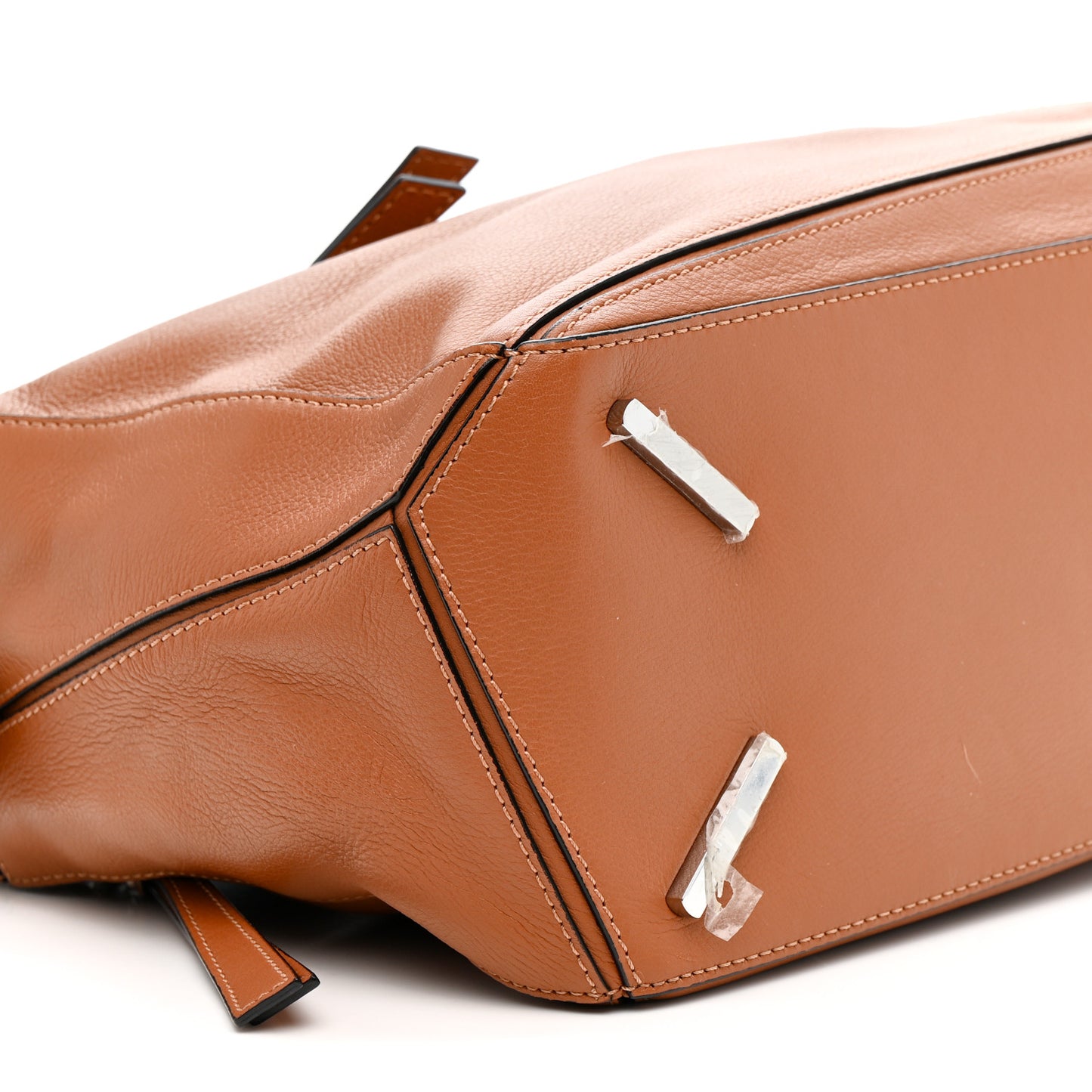 Calfskin Medium Puzzle Bag Tan