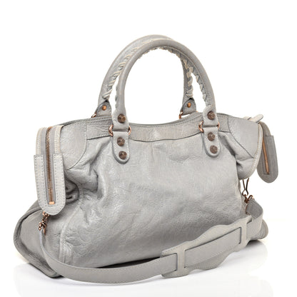 Balenciaga Agneau Giant 12 Rose Gold Hardware Hardware City Gris Ciment 3 of 9