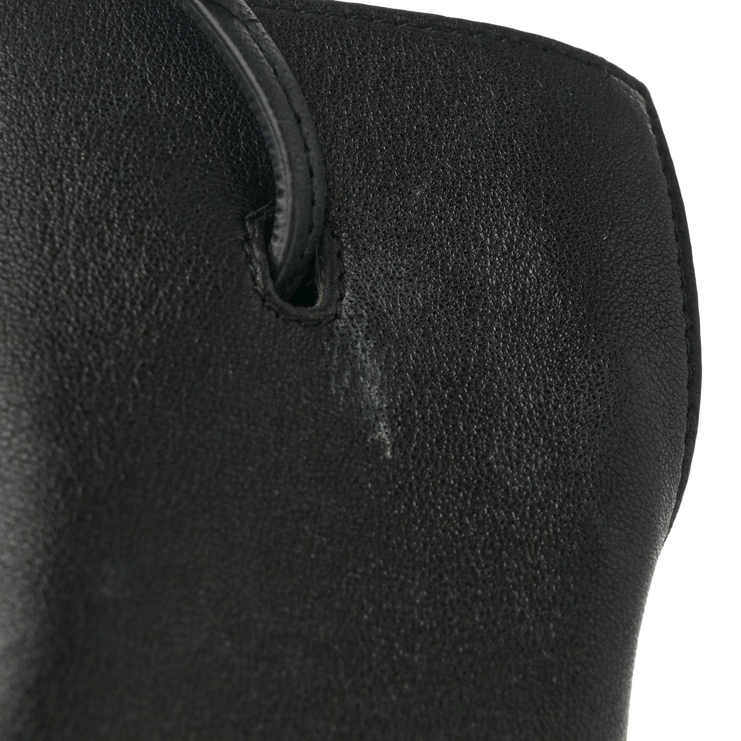 Lambskin Paris VII Pochon Black