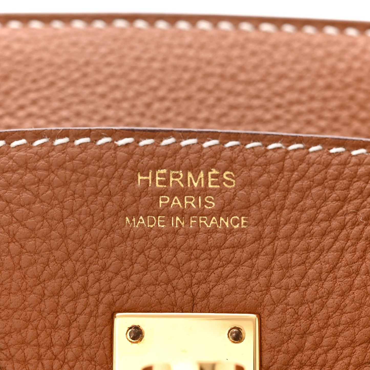 Togo Birkin 25 Gold