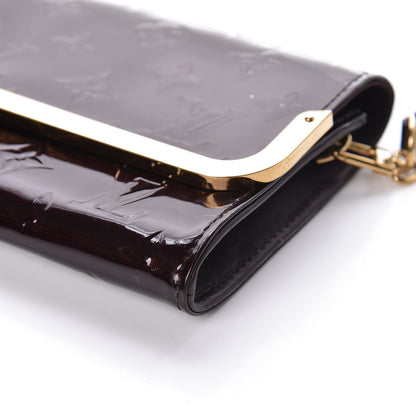 Louis Vuitton Vernis Rossmore MM Amarante 9 of 11