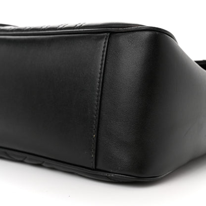 Gucci Calfskin Matelasse Large GG Marmont Shoulder Bag Black 10 of 13