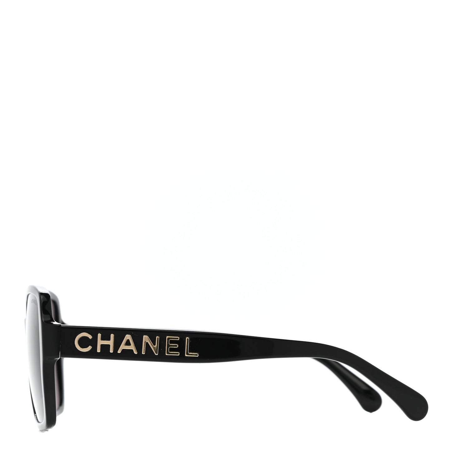 Acetate Polarized Square Sunglasses 5408 Black