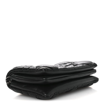 Christian Dior Calfskin Macrocannage Mini Caro Bag Black 4 of 14