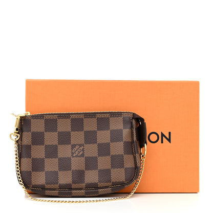 Louis Vuitton Damier Ebene Mini Pochette Accessories 8 of 8