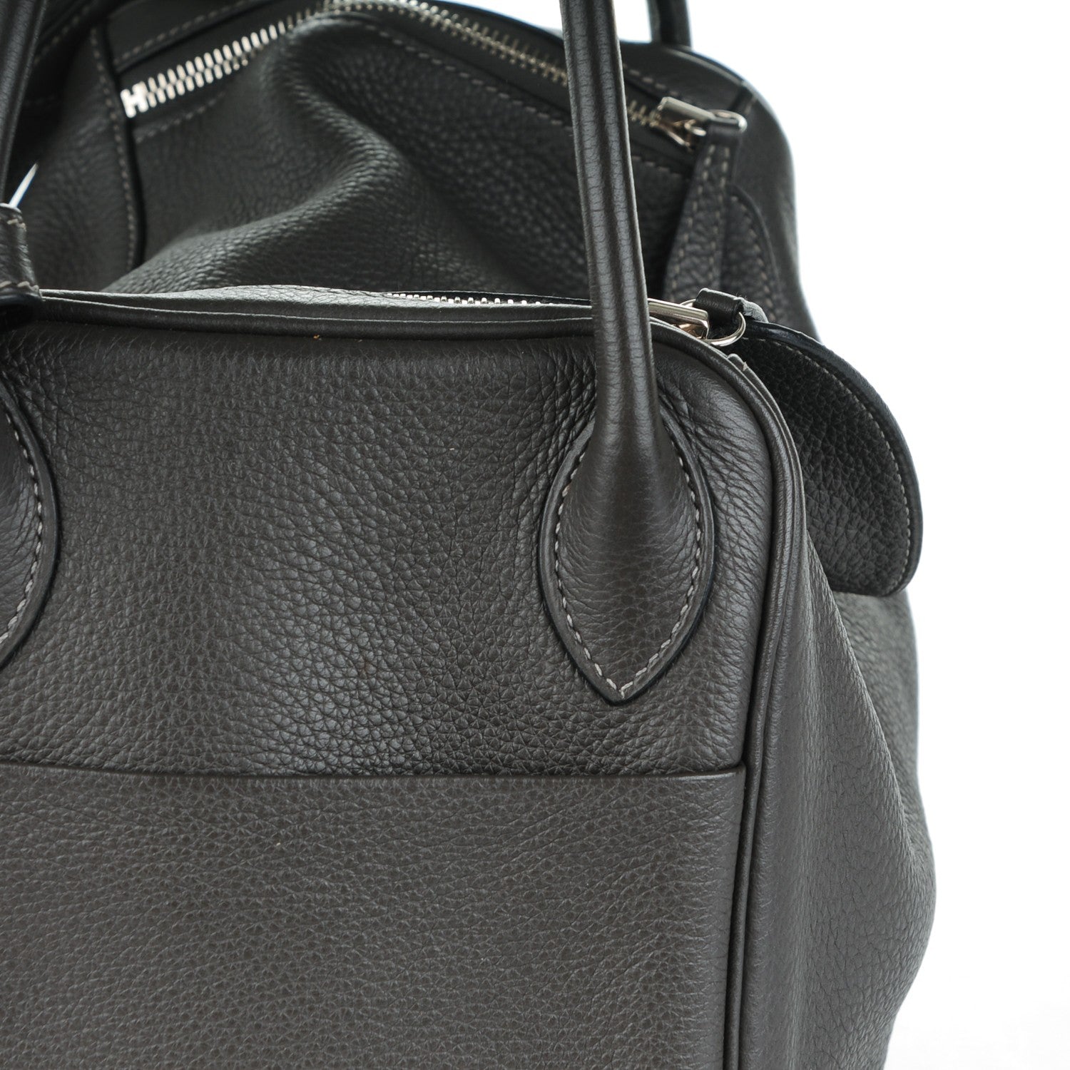 Hermes Taurillon Clemence Lindy 30 Graphite 12 of 20