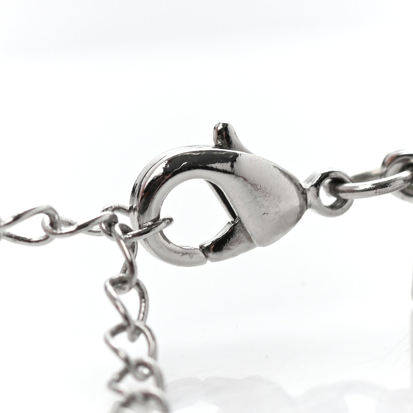 Calfskin Dior Bee Double Bracelet Black