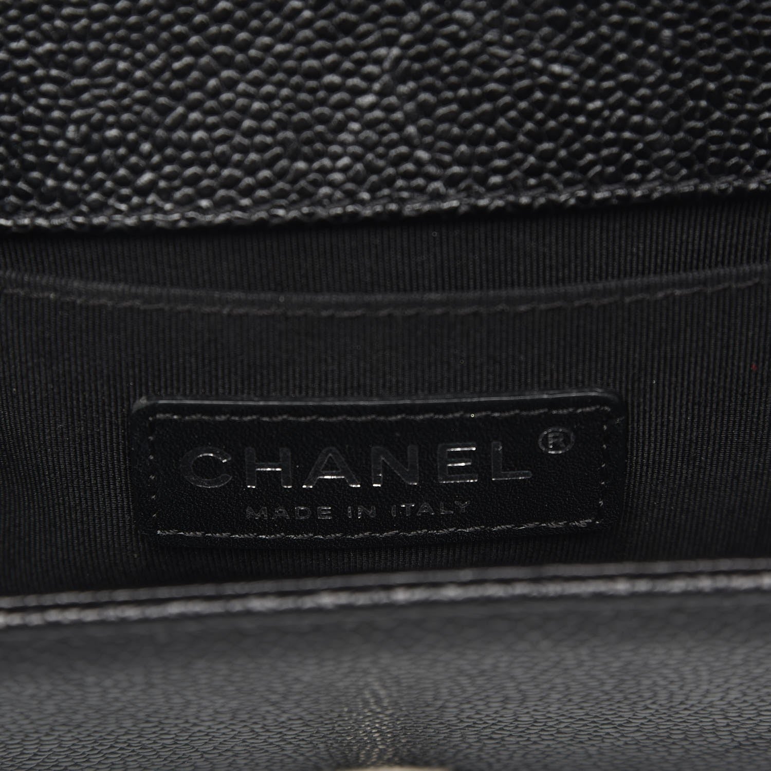 Chanel Caviar Quilted Small Boy Flap Black 6 of 7