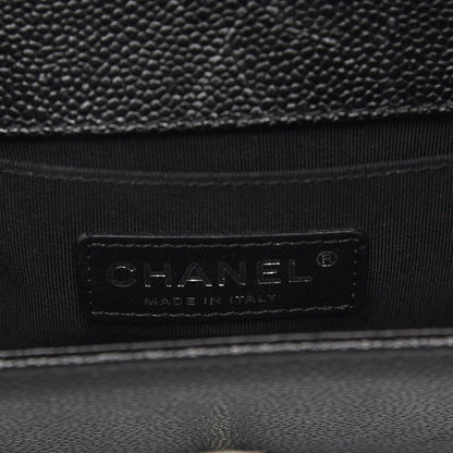 Chanel Caviar Quilted Small Boy Flap Black 6 of 7