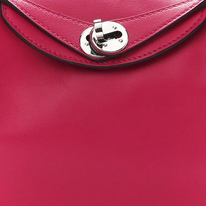 Hermes Swift Verso Mini Lindy 20 Rose Mexico Rouge Piment 7 of 11