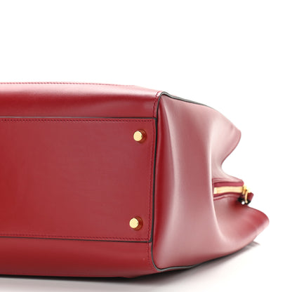 Gucci Boarded Plutone Calfskin Large Jackie 1961 Tote New Cherry Red 10 of 10