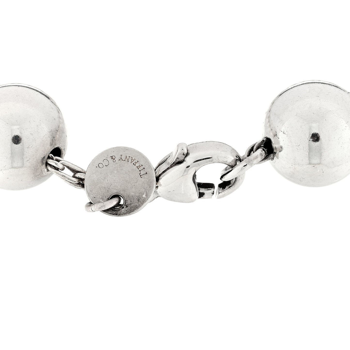 Sterling Silver 10mm Hardwear Ball Bracelet