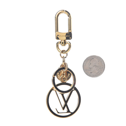 Louis Vuitton LV Circle Bag Charm Key Holder Gold 2 of 2