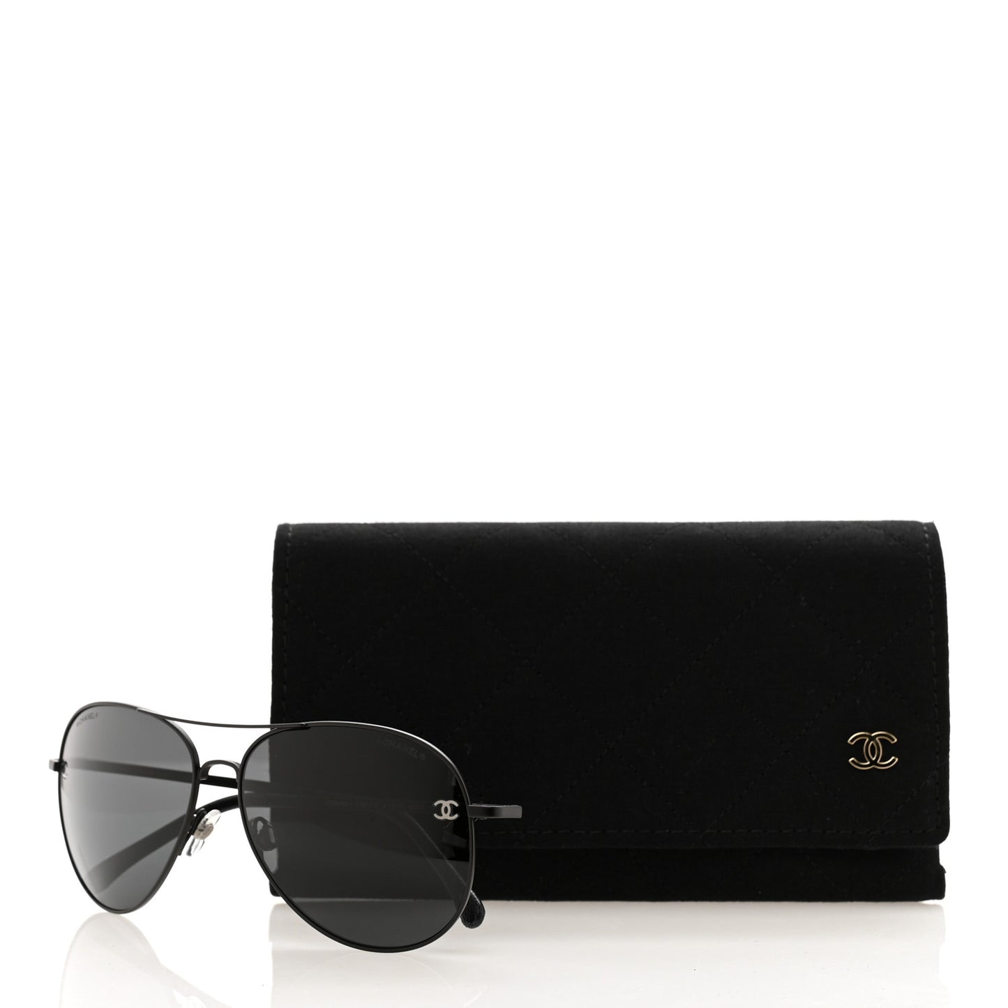 Aviator CC Sunglasses 4189-T-Q Black