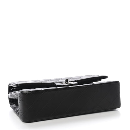 Chanel Lambskin Quilted Medium Double Flap Black 4 of 9