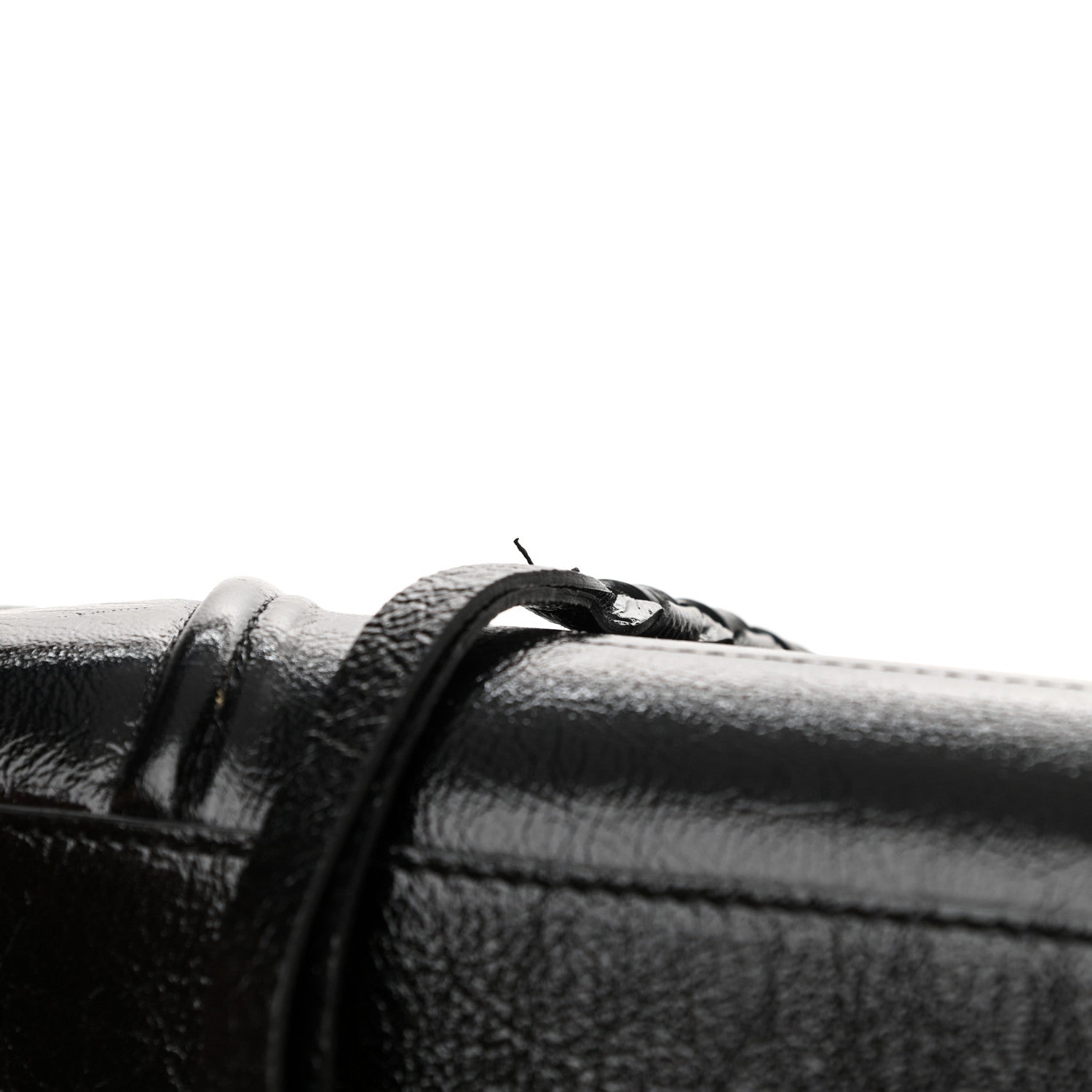 Celine Shiny Goatskin Medium Phantom Luggage Black 9 of 12