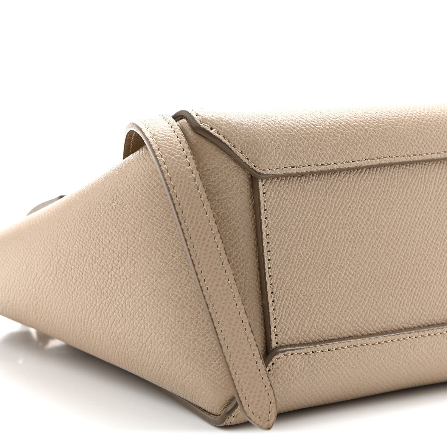 Celine Grained Calfskin Nano Belt Bag Light Taupe 9 of 10