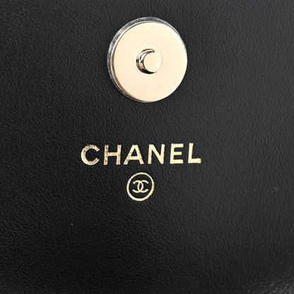 Chanel Caviar Chevron Quilted Boy Flap Waist Belt Bag Black 5 of 10