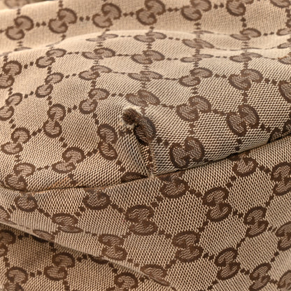 Gucci Monogram Large New Ladies Web Hobo Off White 12 of 15