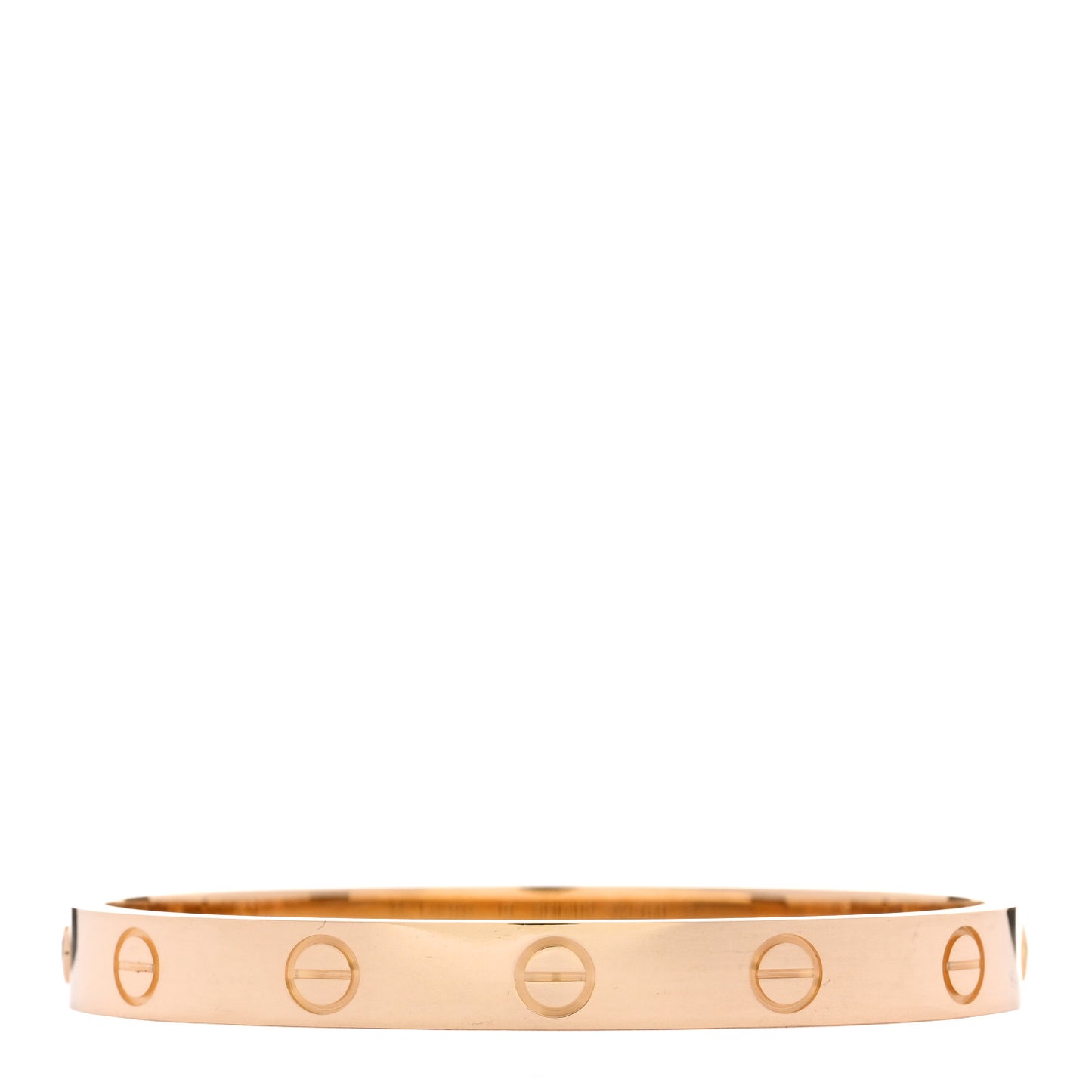 18K Yellow Gold LOVE Bracelet 15