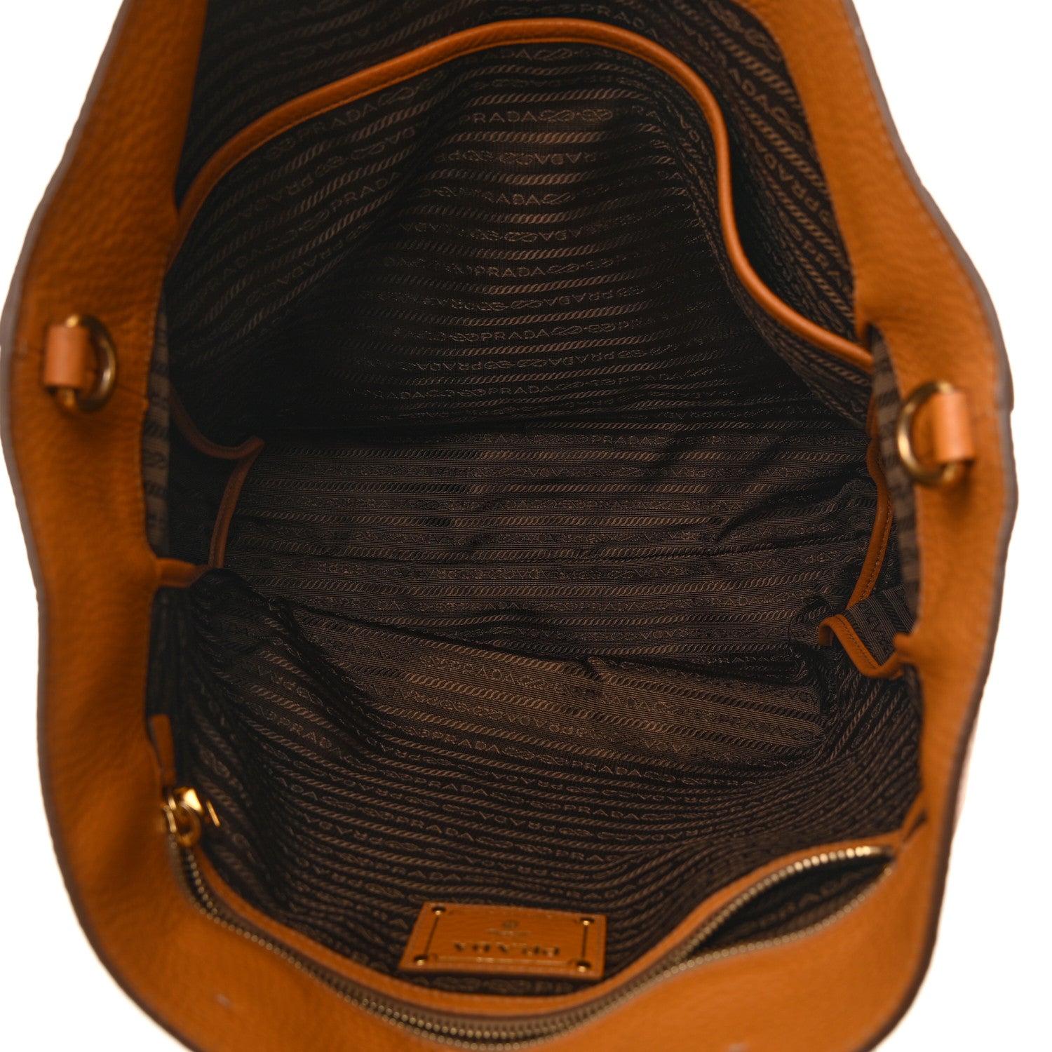 Prada Vitello Daino Shopping Tote Naturale 4 of 10