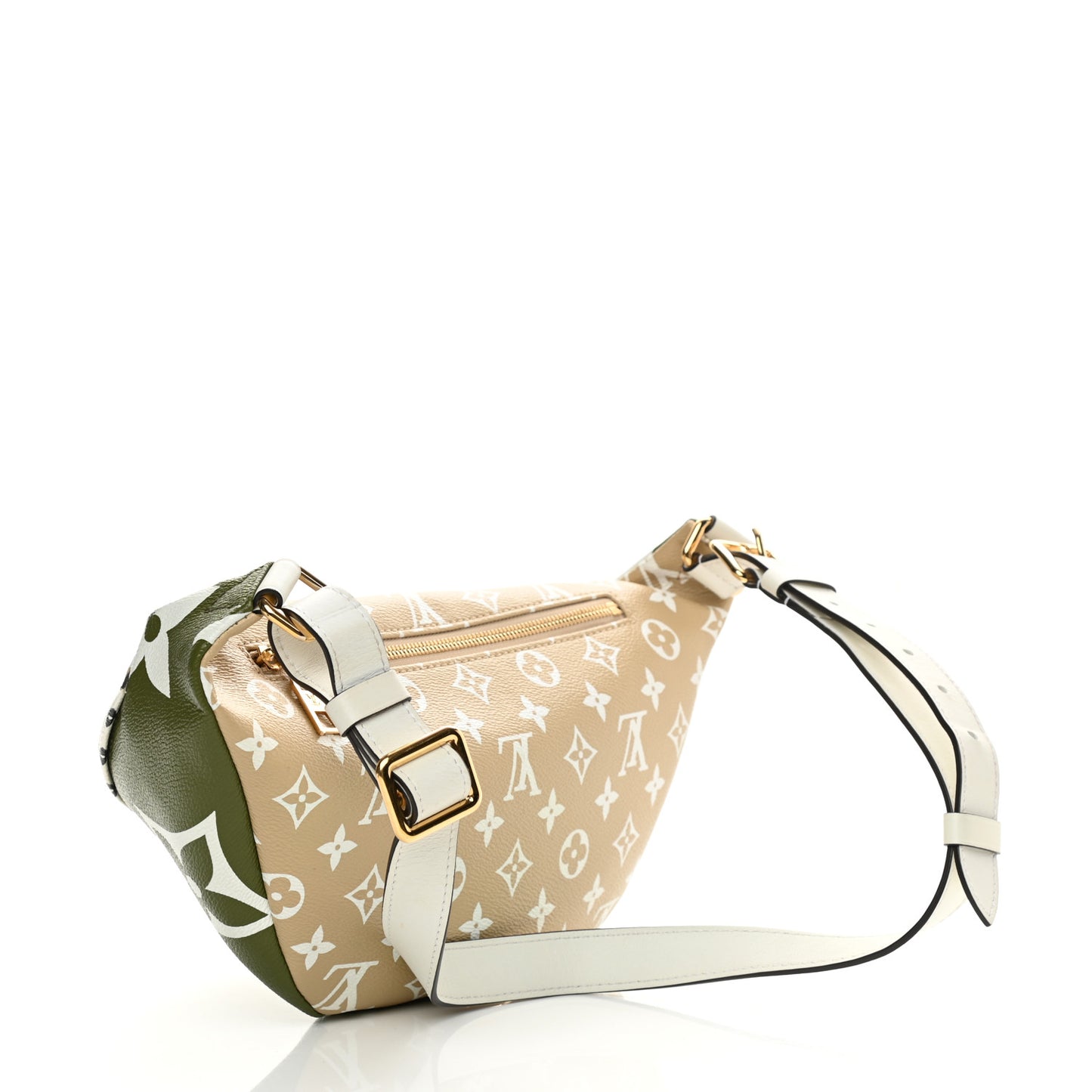 Monogram Giant Bumbag Kaki Beige