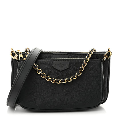 Louis Vuitton Empreinte Monogram Giant Multi Pochette Accessories Black 1 of 10