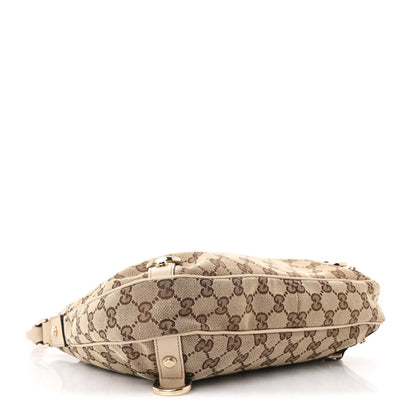 Gucci Monogram Medium Abbey D Ring Hobo Off White 4 of 11