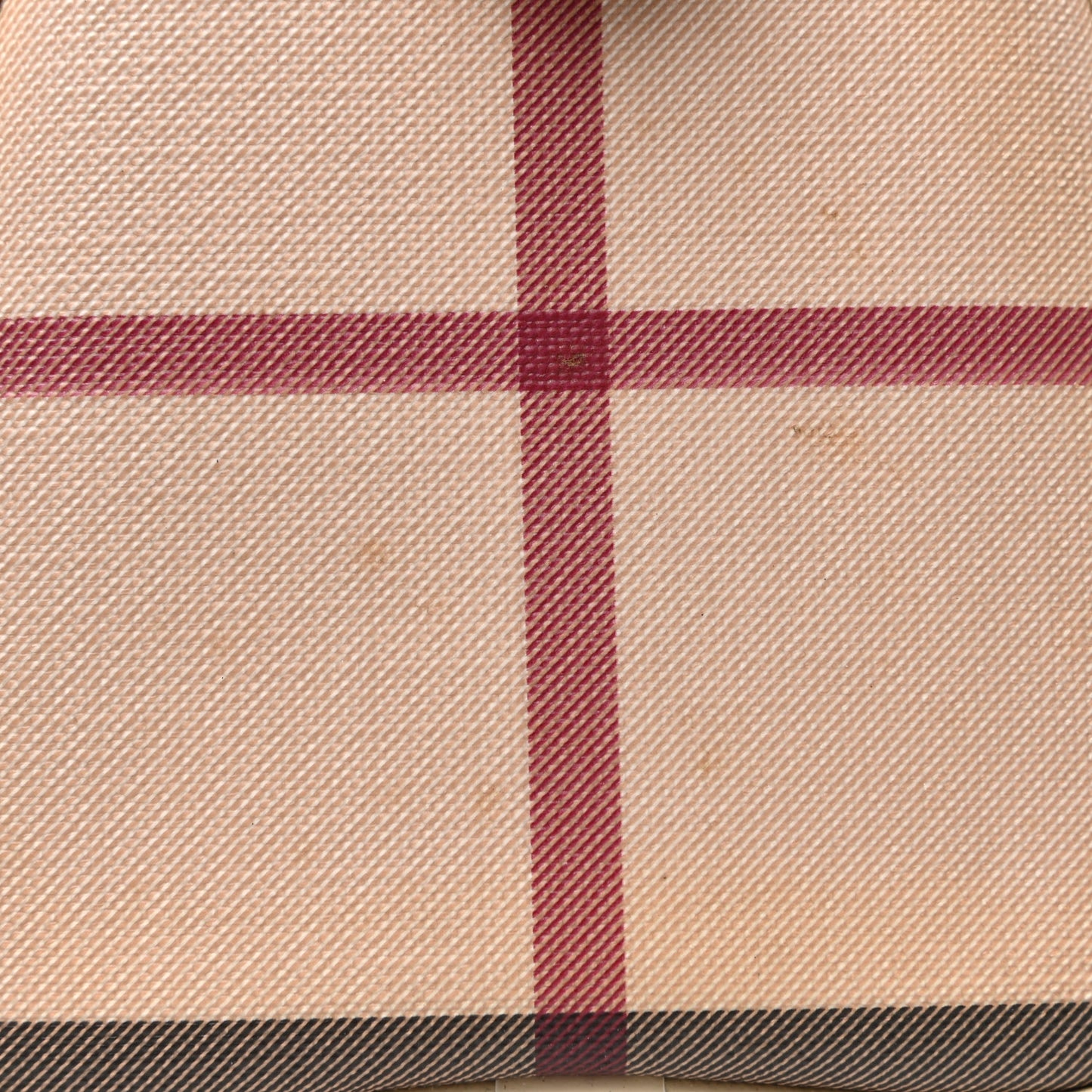 Supernova Check Patent Mini Chester Bowling Bag White