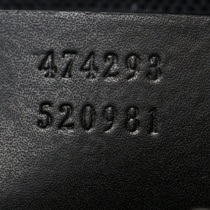 Gucci Soft GG Supreme Monogram Web Belt Bag Black Grey 7 of 13