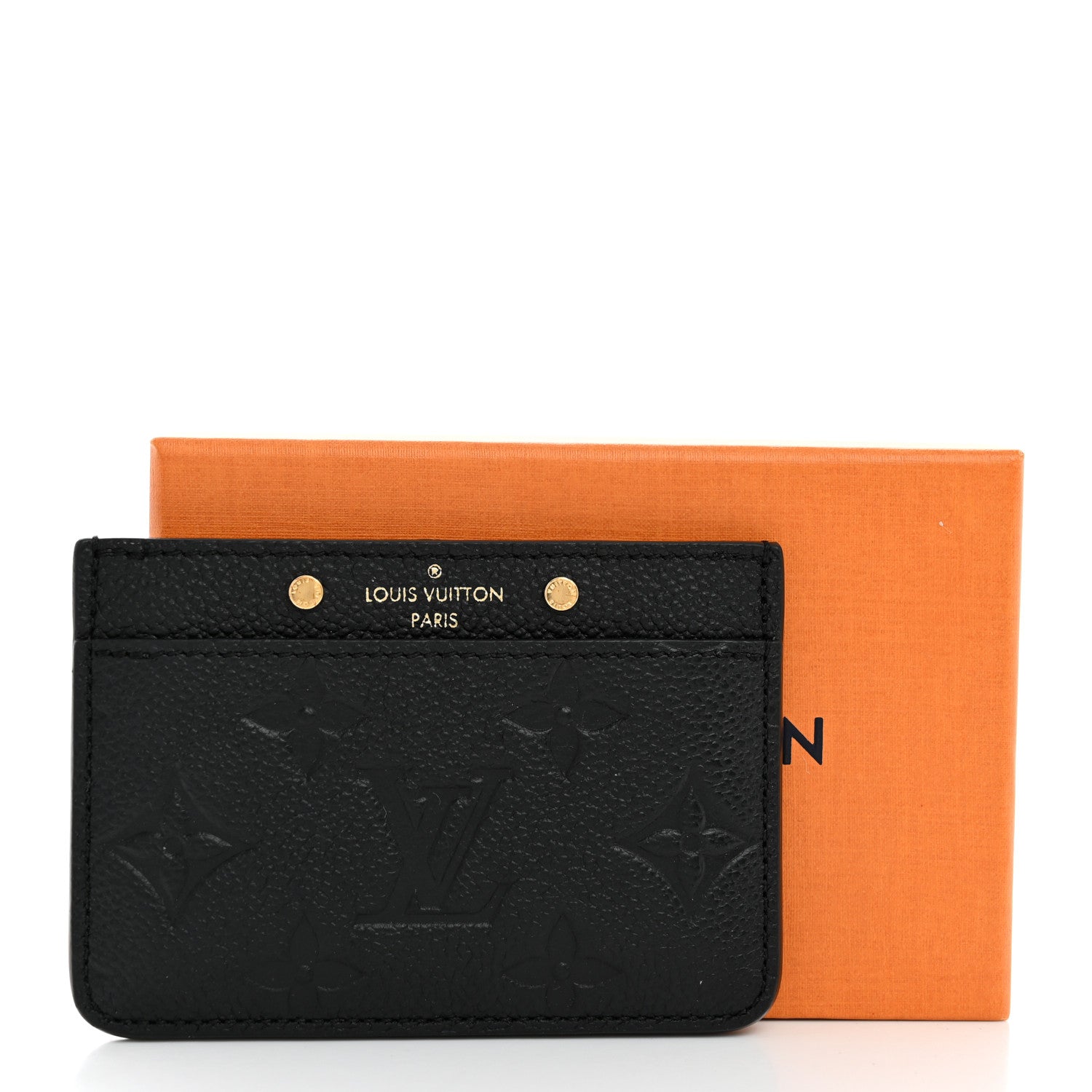 Louis Vuitton Empreinte Card Holder Black 7 of 7