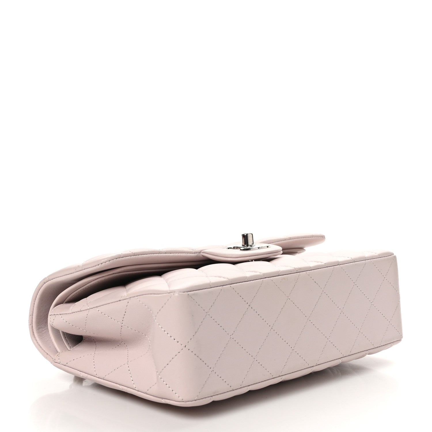 Chanel Lambskin Quilted Small Double Flap Light Pink 4 of 10