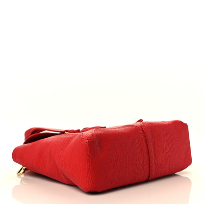 3.1 Phillip Lim Textured Calfskin Medium Pashli Satchel Red 4 of 8