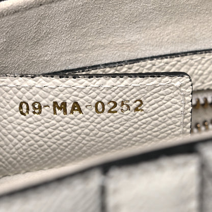 Christian Dior Grained Calfskin Saddle Bag White 7 of 13