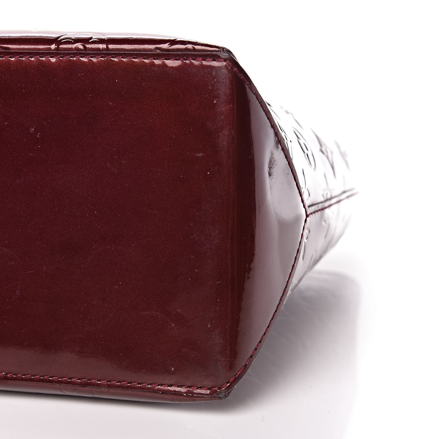 Louis Vuitton Vernis Wilshire MM Rouge Fauviste 12 of 17