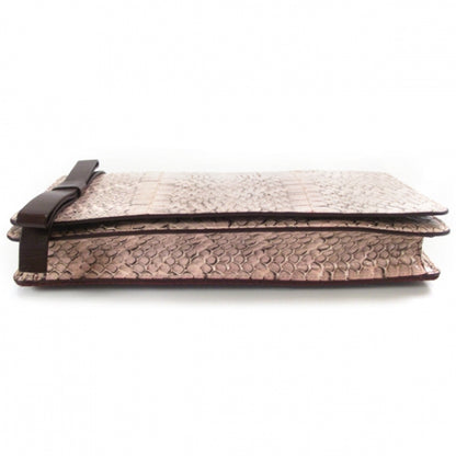 Miu Miu Python Bow Clutch 4 of 8
