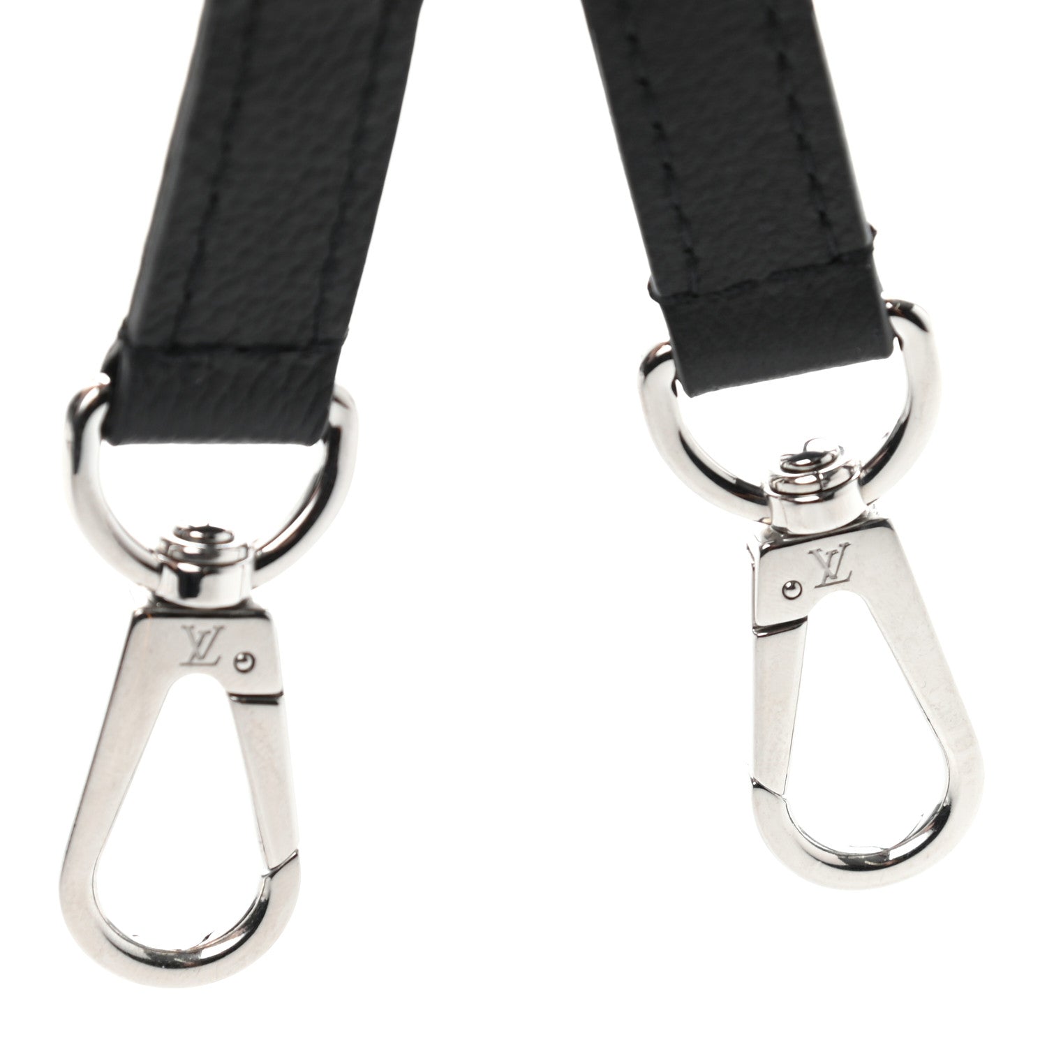 Louis Vuitton Calfskin Shoulder Strap Black 3 of 3