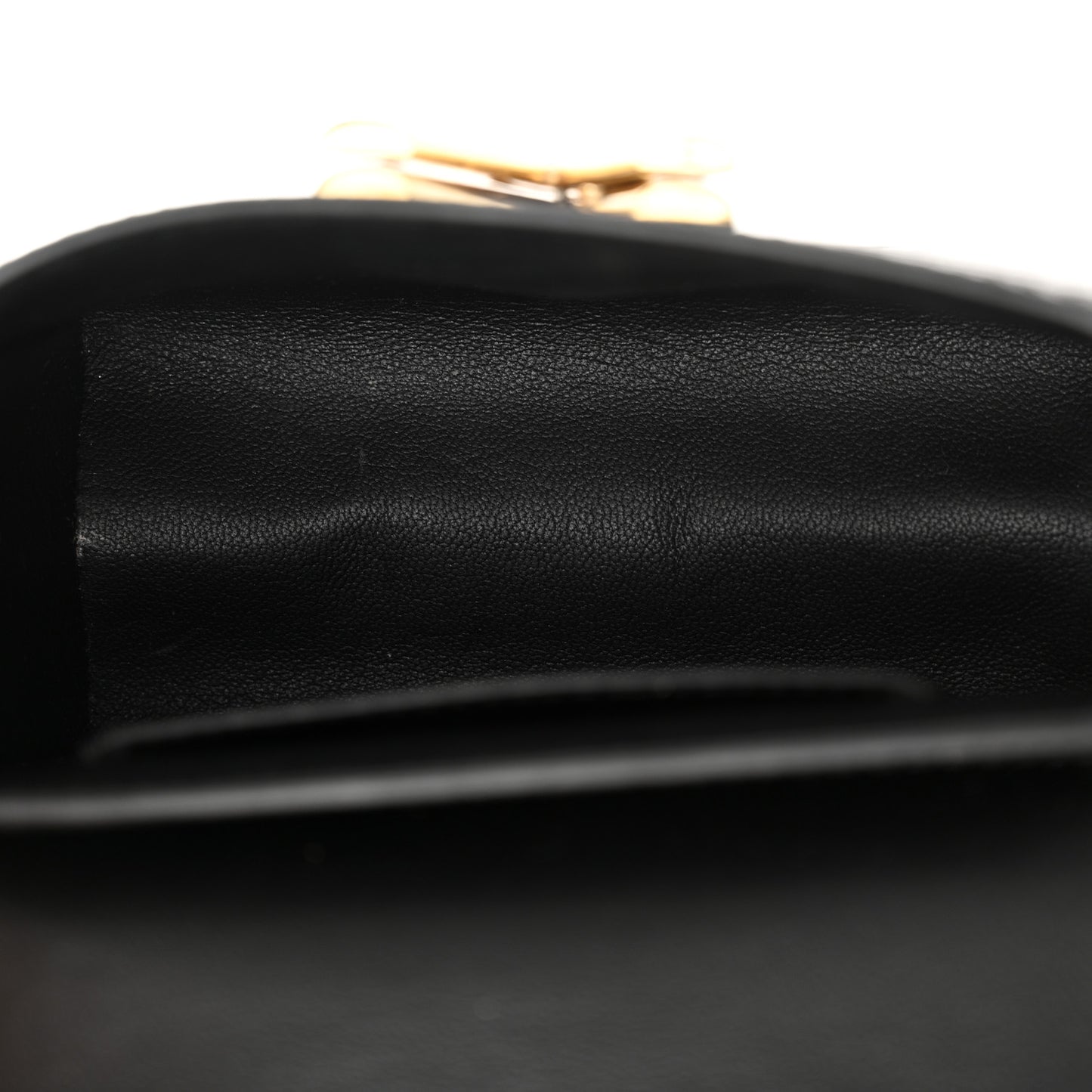 Crocodile Twist Mini Shoulder Bag Black
