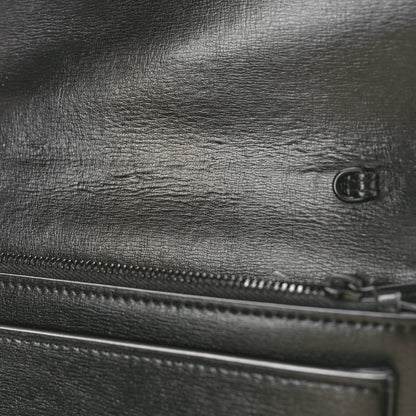 Saint Laurent Calfskin Monogram Sunset Chain Wallet Black 10 of 11