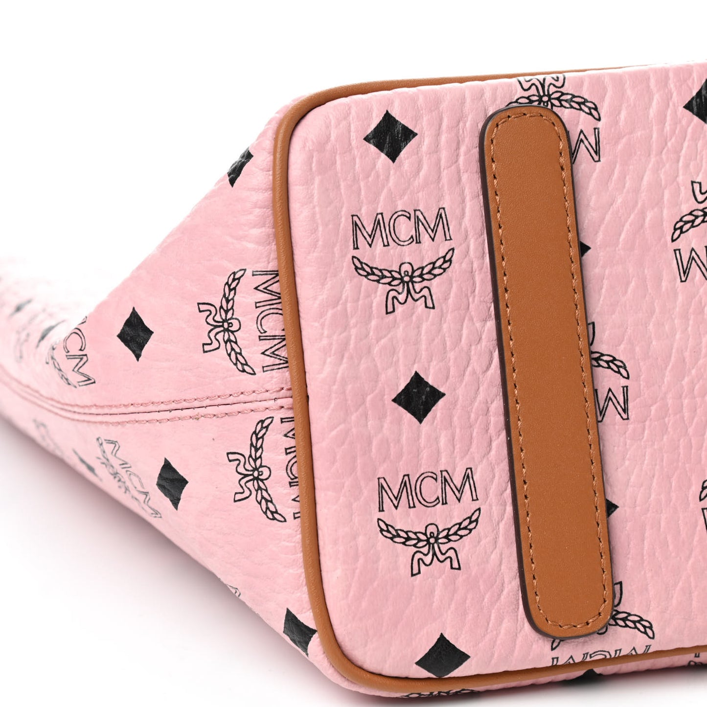 Visetos Medium Anya Zip Top Shopper Tote Soft Pink