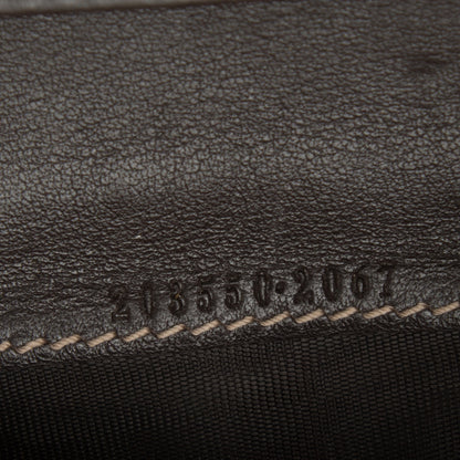 Gucci Monogram Heart Continental Wallet Dark Brown 7 of 7