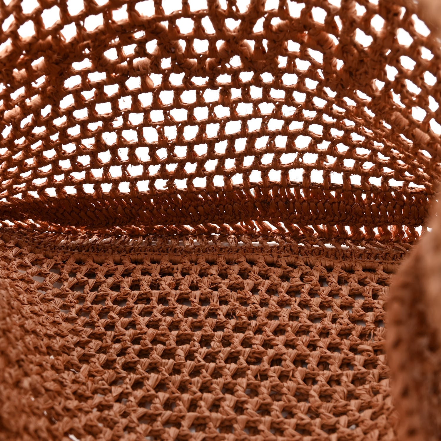 Chloe Raffia Summer Banana Tote Summery Beige 5 of 13