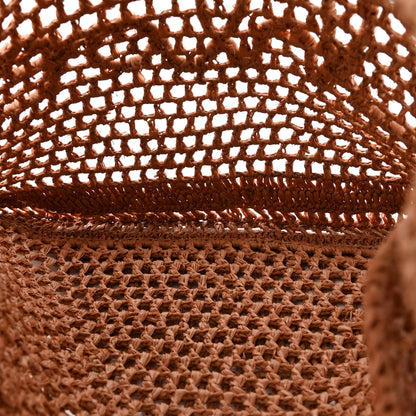 Chloe Raffia Summer Banana Tote Summery Beige 5 of 13