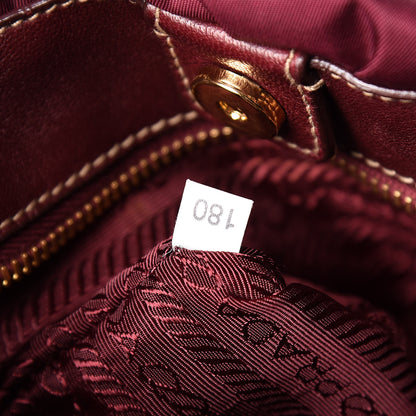 Prada Tessuto Nylon Gaufre Tote Barolo 7 of 11