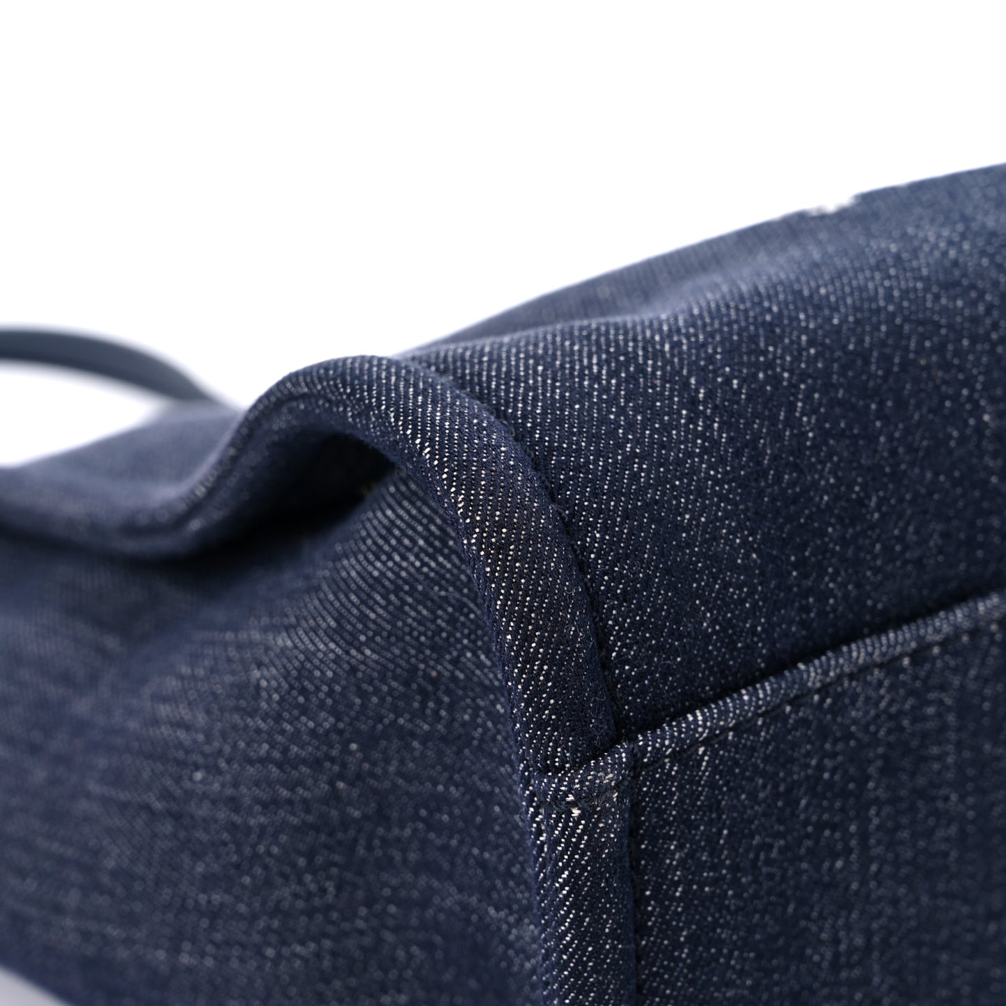 Denim Small Deauville Tote Dark Blue