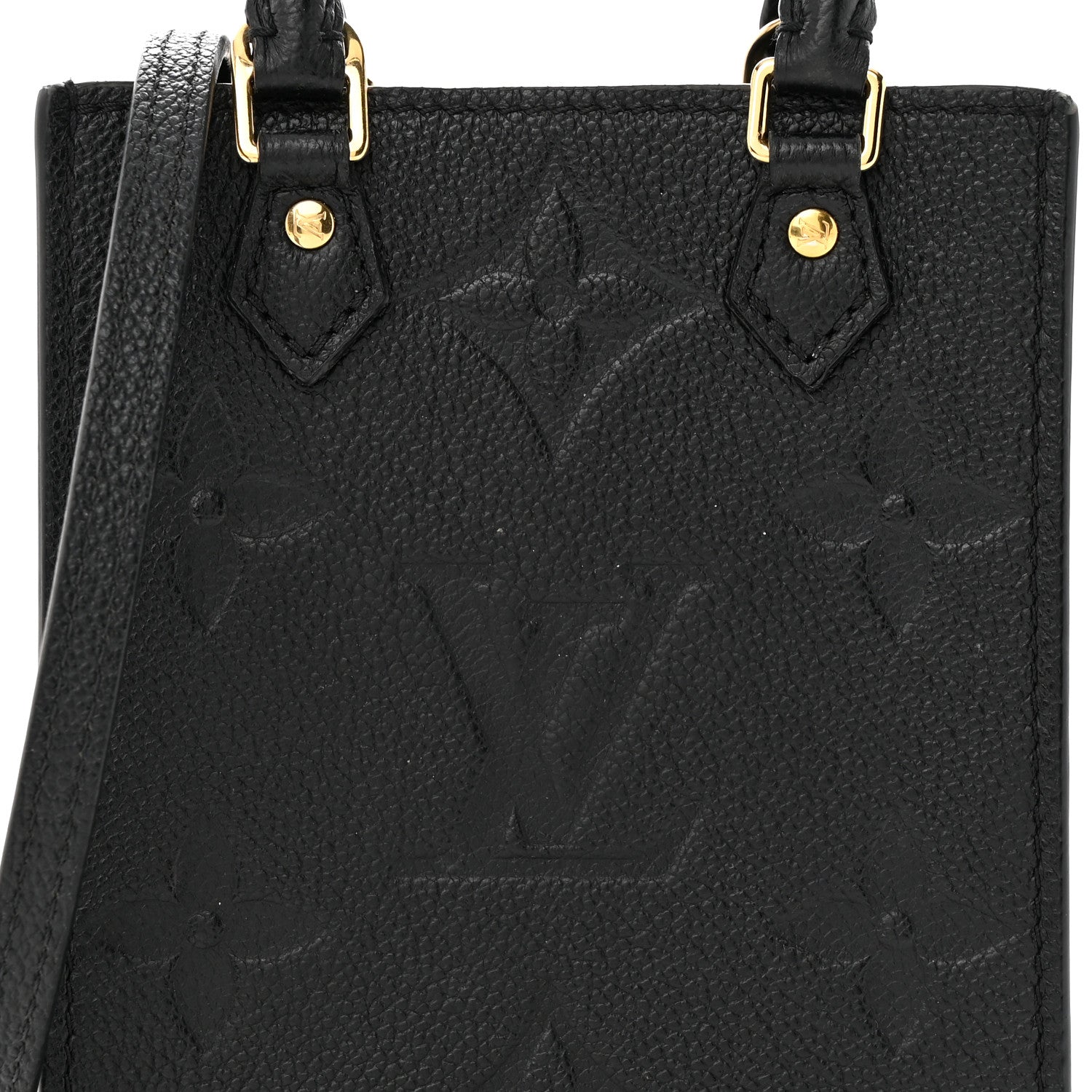 Louis Vuitton Empreinte Monogram Giant Petit Sac Plat Black 7 of 9