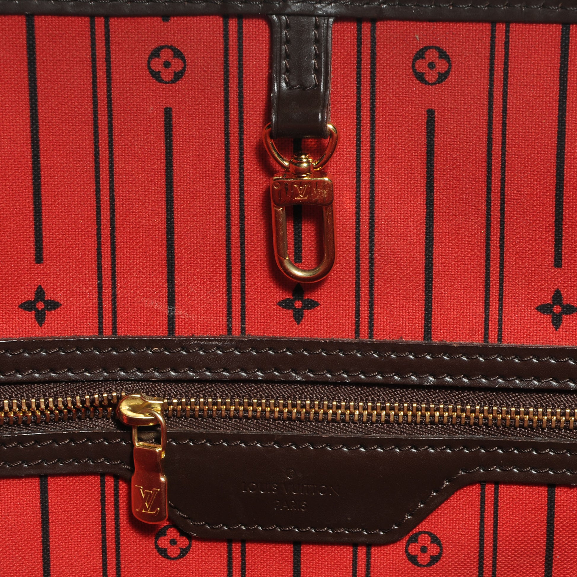 Louis Vuitton Damier Ebene Neverfull MM 7 of 8